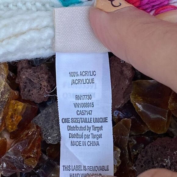 Mossimo Supply Company Target Brand Multicolored Beanie Hat. VGUC One Size - Picture 5 of 8